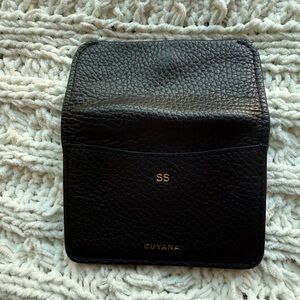 Cuyana Wallet with SS initials
